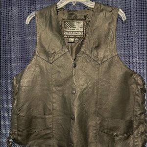 USA Biker Dream Apparel Vest Designed in USA Size 46